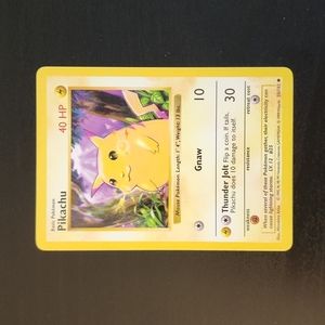 Shadowless Pikachu Base Set 58/102 (NM)!!